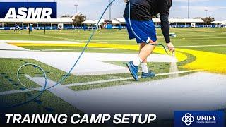 Setting Up For The Start Of Rams Training Camp  ASMR