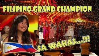 FILIPINO GRAND CHAMPION  Croatias Got Talent  CHRIZTEL RENAE ACEVEDA #agt2024