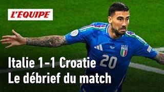 Croatie 1-1 Italie  Le débrief de la qualification in extremis de la Squadra Azzura Euro 2024