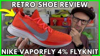 RETRO RUNNING SHOE REVIEW - NIKE ZOOMX VAPORFLY 4% FLYKNIT - DOES IT STILL HOLD UP IN 2024? EDDBUD