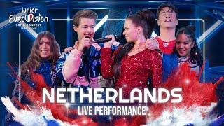 Sep & Jasmijn - Holding On To You LIVE  Netherlands   Junior Eurovision 2023  #JESC2023
