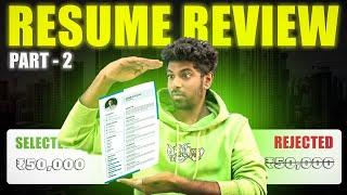  Resume Review - Part 2  Good and Bad Resumes  in Tamil by Anton Francis Jeejo