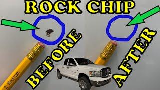 How to Properly Repair a Rock Chip in Your Vehicles Paint