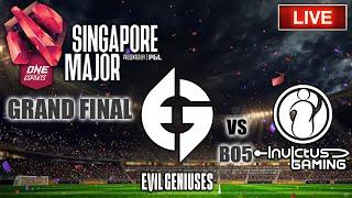  LIVE EG vs IG English Cast BO5  Singapore Major 2021 ⭐️GRAND FINAL  LIVE⭐️ Full HD No Delay