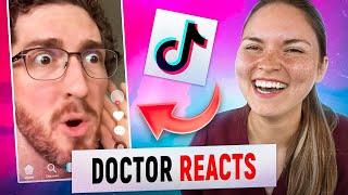 Doctor Reacts to HILARIOUS TikToks by Dr. Glaucomflecken Internal Medicine