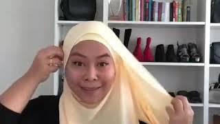 NYLEASCARF- Maya Shawl Tutorial by Didiyana Ehsan part 2