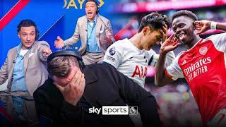 Jay Bothroyd and Jamie OHaras HILARIOUS North London derby reaction   Soccer Sunday