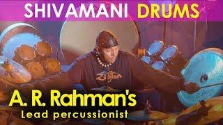 Shivamani Drums Playing  A. R. Rahmans lead percussionist  Kerala Police Aspiration