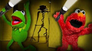 Kermit the Frog and Elmo Enter THE BACKROOMS