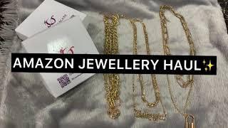 JEWELS GALAXY JEWELLERY HAULAmazon jewellery haul Affordable jewellery Sarah Vlogs