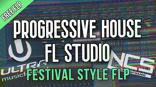 Free FLP Avicii Festival Style  Progressive House Project in FL Studio