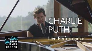 Charlie Puth - Girlfriend Acoustic Performance  In The Late Late Show