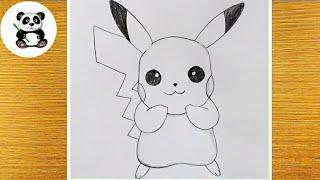 How to draw Pikachu Pokemon Pokemon taposhiarts