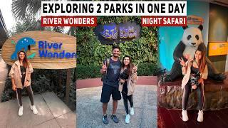 This Happens Only In Singapore - Day 1 Night Safari & River Wonders  Mandai Wildlife Reserve