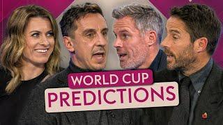 Ronaldo vs Messi in the semis?   Neville Carragher Redknapp & Carneys World Cup Predictions