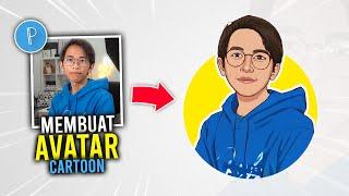 Cara Membuat Avatar Kartun pakai Foto Sendiri di Hp Android  PIXELLAB TUTORIAL #11