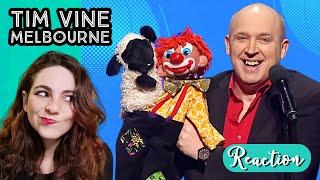 TIM VINE -  2019 Melbourne Comedy Festival - REACTION