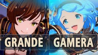 GBVSRGrande Beatrix Vs Gamera Djeeta High Level Gameplay.