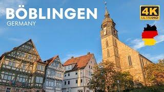 Böblingen Germany A walking tour in 2023 I  4K HDR