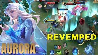 New Revamped Aurora Best Build 2024  Top Global Aurora Gameplay  Mobile Legends