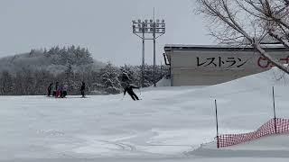 大寒波の後、最高のゲレンデ