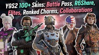 100+ Y9S2 Skins - Battle Pass R6Share Skins Mute Protocol Event Seasonal Skins New Elites & more