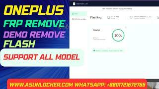OnePlus Flash By Self - OnePlus Demo Remove Flash  FRP Remove all model  #oneplusflash #frpremove