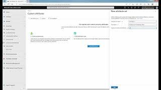 SC-300 LAB10. Add Custom Security Attribute Definitions in Microsoft Entra ID