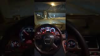 Audi A8 d3 4.2tdi POV driving in Moscow