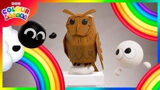 Colourful Art Exploration 🟠🟡🟢 Learn Colours - Cartoons For Kids  Colourblocks