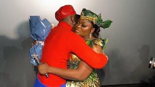 TIMINI SURPRISED FUNKE AKINDELE AFTER WATCHING A TRIBE CALLED JUDAH AT THE MOVIE PREMIERE