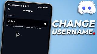 How To Change Your Discord Username Using the App - Change Discord Username