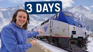 82hrs on Amtraks MOST SCENIC TRAIN - The California Zephyr