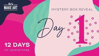 12 Days with Sarah Cray & Lets Make Art Day 1 Reveal