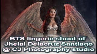 Jhelai Delacruz Santiago  bts shoot @ CJ studio