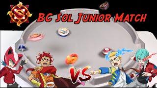 베이블레이드 버스트 BC솔 주니어 매치ㅣ라샤드&이리야vs드럼&델타ㅣBC Sol Junior MatchㅣRashad&Iliya vs Dante&Delta