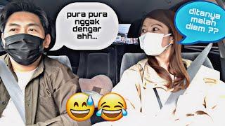 PRANK NYUEKIN DAN NGEDIEMIN ISTRI JEPANG...NGGAK DISANGKA REAKSI NYA BEGINI...