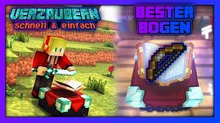 Wie VERZAUBERT man den BESTEN BOGEN in Minecraft?  Minecraft Tutorial  Neostrics