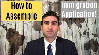 How to Put Together an Immigration Application Packet Step by Step