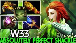 W33 Windranger Absolutely Perfect Shackle 27 Kills Cancer Gameplay 7.22 Dota 2