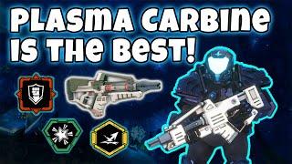 The Plasma Carbine is the Scouts STRONGEST Weapon  Deep Rock Galactic