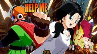 Videl And The Great Saiyaman and RollBack Netcode Talk Dragon Ball FighterZ Rank Match