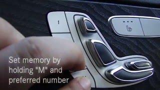 Mercedes-Benz How-To Memory Seat Settings