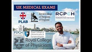 Imtixaanada CAAFIMAADKA dalka UK  ROYAL COLLEGE EXAMS & PLAB