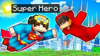 Becoming a SUPERHERO in Minecraft