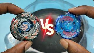 L Drago Destructor vs Galaxy Pegasus Beyblade battle  In Hindi