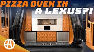 Lexus Monogram GX is an Off-Road Pizza Oven and Bar