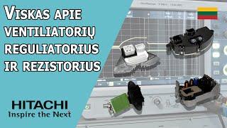 Ventiliatoriaus reguliatoriusrezistorius  Hitachi Astemo Aftermarket Germany