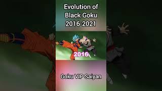 Evolution of Black Goku