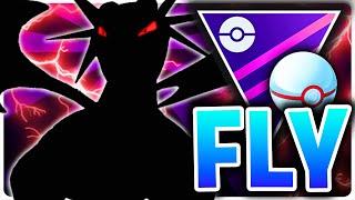 UNLEASHING *NEW* FLY SHADOW SALAMENCE IN THE MASTER PREMIER CUP  GO BATTLE LEAGUE